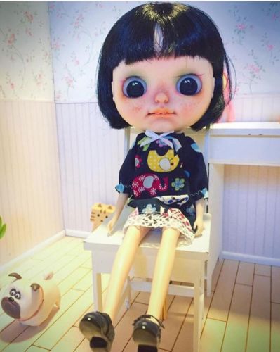 OOAK custom Blythe Doll By Badrabbit Blythe