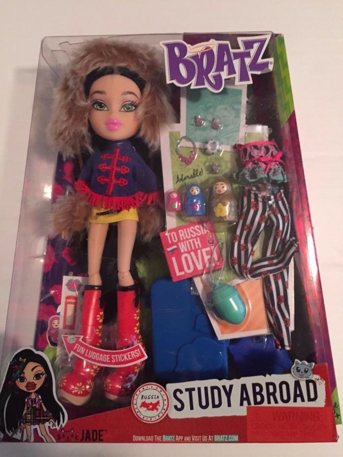 Bratz Doll Jade Study Abroad International Travel Russia & Accessories New  2015