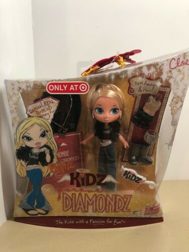 BRATZ DIAMONDZ Forever KIDZ “CLOE” Rare MGA Vintage Doll & Keychain Necklace
