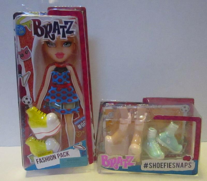 BRATZ OUTFIT WITH SHOES AND 2 PAIR MORE