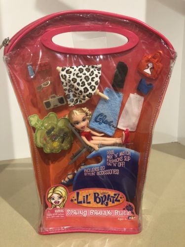 Lil’ BRATZ DOLL 5” CLOE” FASHION TOTE w/ 20 Accessories-New In Box