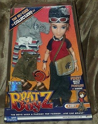 NIB Bratz Boyz Nu Cool Koby Doll Collection MGA Rare Collectable Doll NRFB