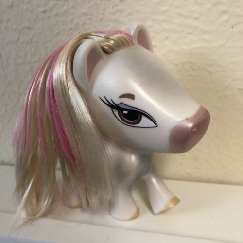 BRATZ Doll Pony Horse White With Pink Hair