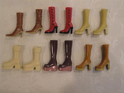 6 PAIRS OF BRATZ Doll Clothes BOOTS