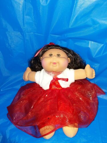 Cabbage Patch Doll with Holiday Dress