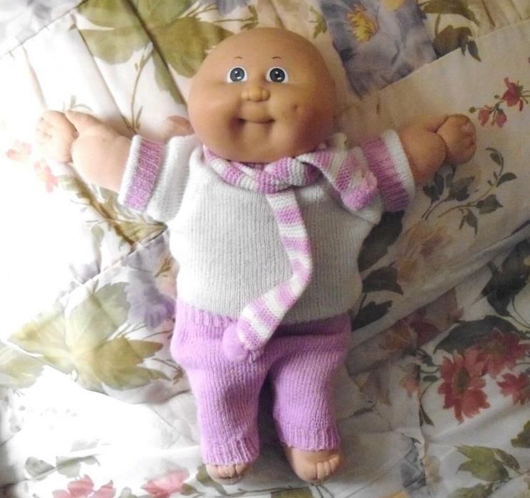 Cabbage Patch Doll,Blue Eyed Bald Baby Boy-Xavier Roberts 1982