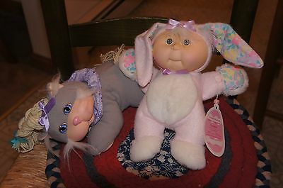 cabbage patch hasbro - Cat and Rabbit with tag