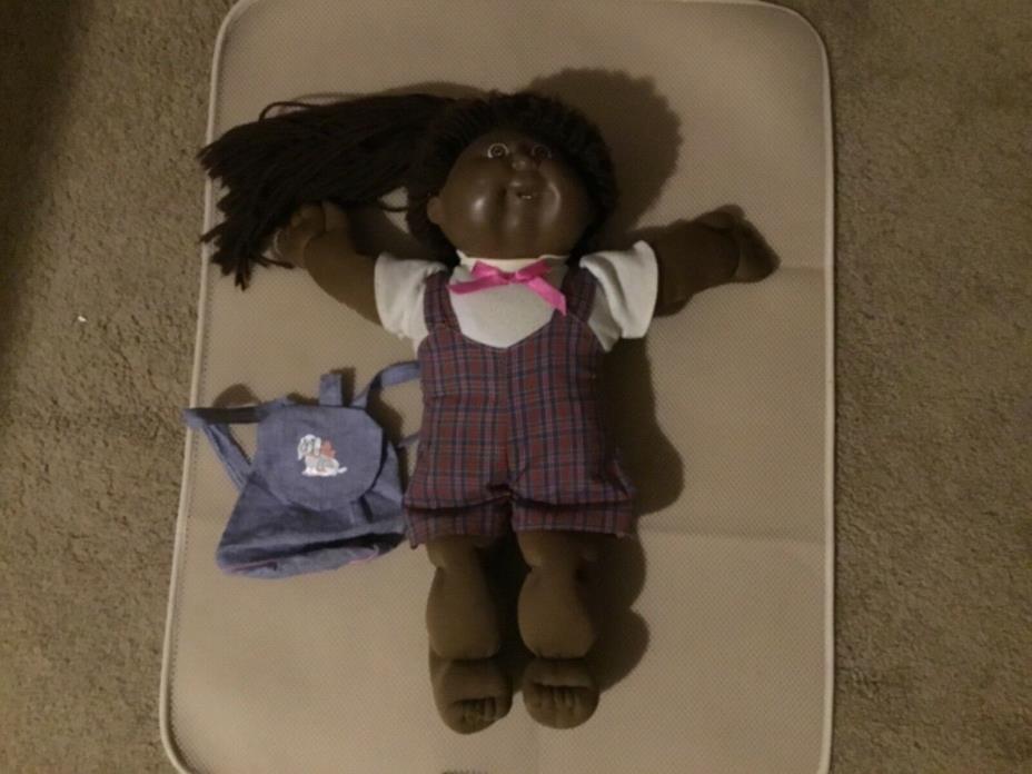 Vintage Cabbage Patch Doll Black Afro American