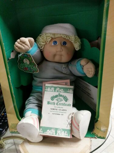 VINTAGE 1985 COLECO CABBAGE PATCH KID -  BLOND GIRL