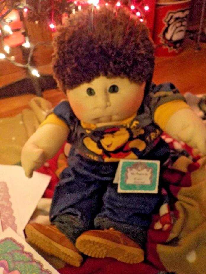 original soft sculpt Chattahoochee Kid Cabbage Patch Kids doll from Xavier Rober