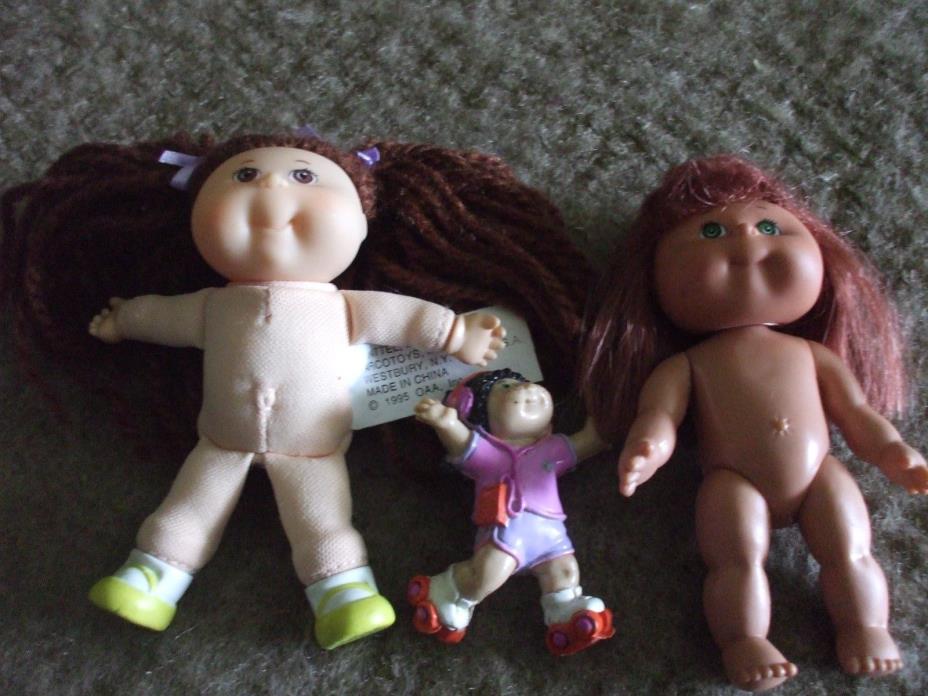 3 little cabbage patch kids girls