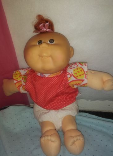 Vintage 1991 Cabbage Patch Kids Doll Curly Q Hair