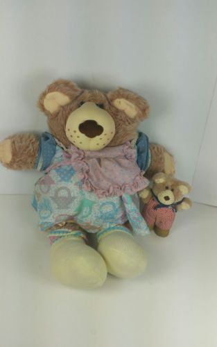 2 Furskins Bears 1 With Apron 1983/84 Xavier Roberts 23
