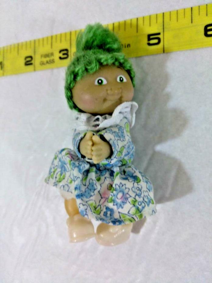 Vintage Mini Cabbage Patch Style Clip-on Hugger Doll ~ Ships FREE