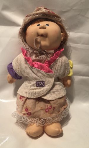 Vintage 1978-1983 Cabbage Patch Kids Doll Vinyl Hard Body 14 Inch Doll