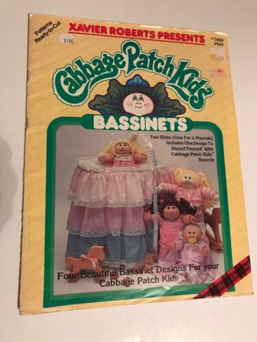 Vtg/Cabbage Patch Kids Bassinets Sewing Patterns/#7860