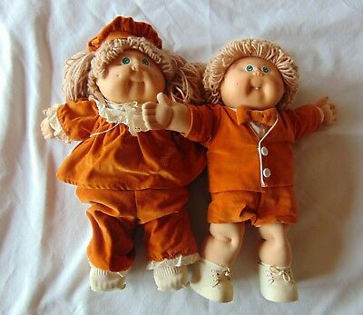 Cabbage patch Kids 1985 - Twins - Boy and Girl - Cute!