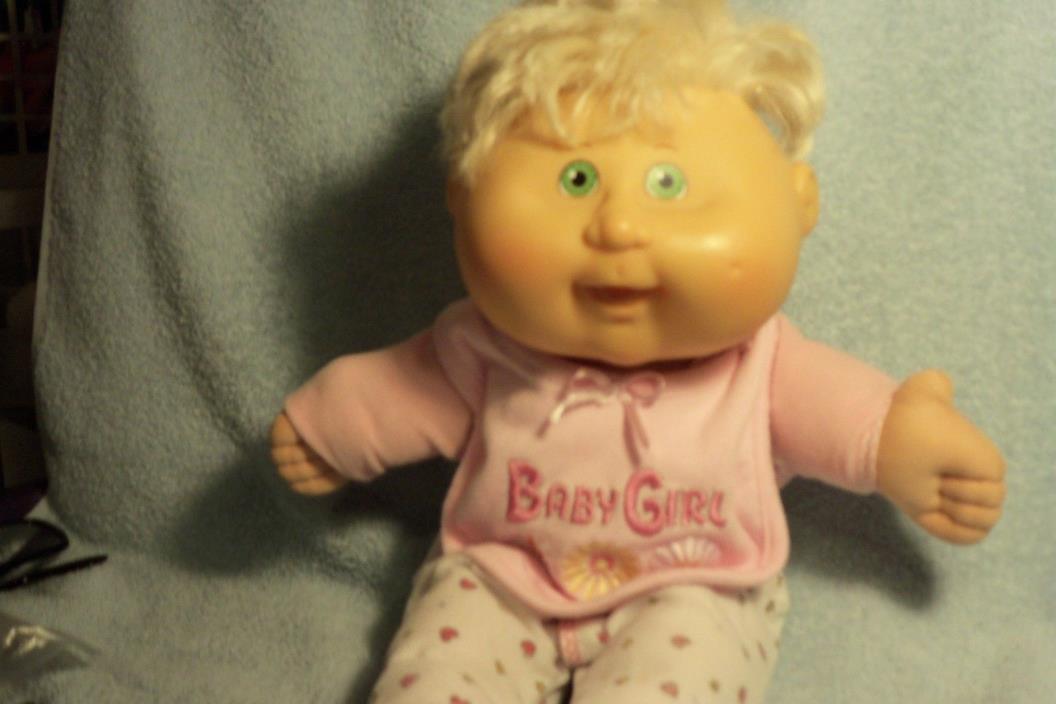 Cabbage patch Baby,Dressed in Pink w/ Bib!! Pics!!