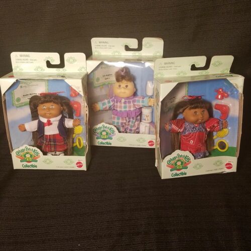 Arco Mattel VINTAGE Cabbage Patch Kids Baby Collectible Doll  LOT of 3