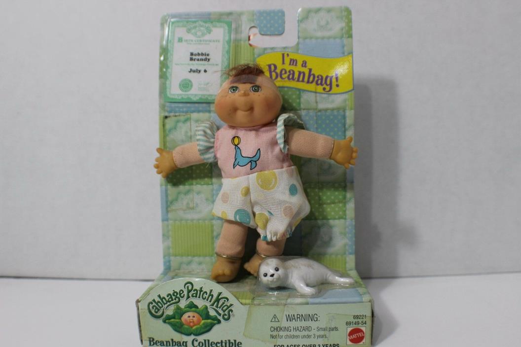 Vintage 1998 Cabbage Patch Kids Mini Beanbag Collectible 