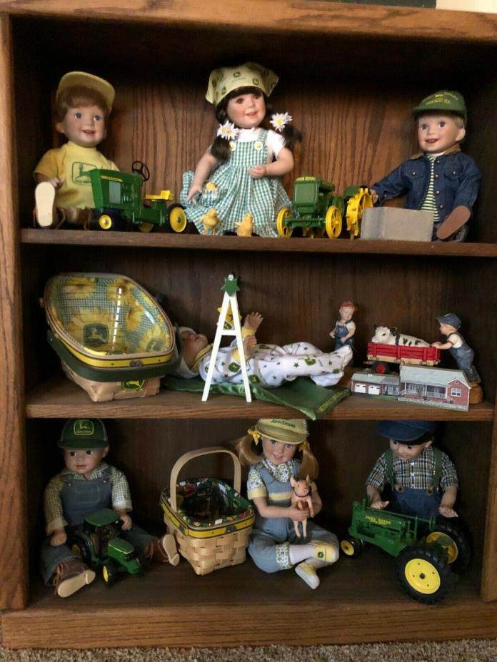 Danbury Mint John Deere dolls (set of 7)
