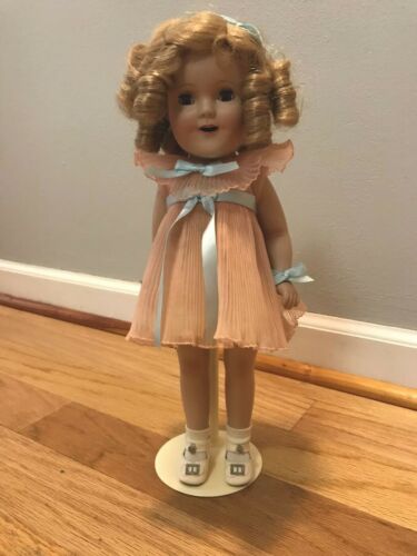 Danbury Mint porcelain version of Shirley Temple doll of the 30s, UFDC 240- 2019