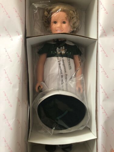 SHIRLEY TEMPLE CURLY TOP DANBURY MINT DRESS UP DOLL w/ BOX