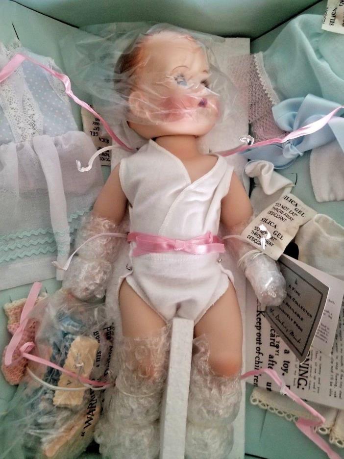 Reproduction Porcelain Betsy Wetsy Baby Doll Mint In Box W/Extras 1999