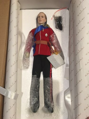 Prince William Wedding Doll Beautiful W/COA and Shipper Box