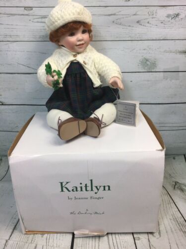 The Danbury Mint “Kaitlyn” the Irish Girl by Artist Jeanne Singer