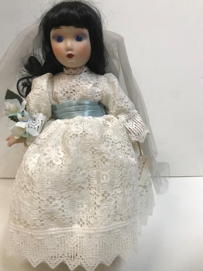 The Danbury Mint Brides of America Doll Mary A Bride of The 1950's