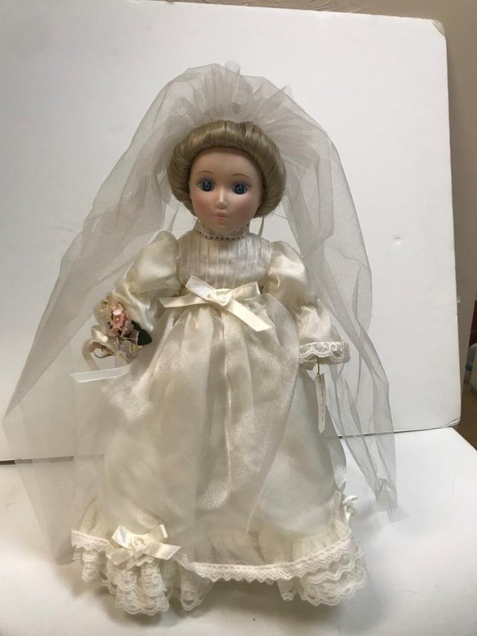 MARGARET an EMPIRE BRIDE by The Danbury Mint/Vintage 13''