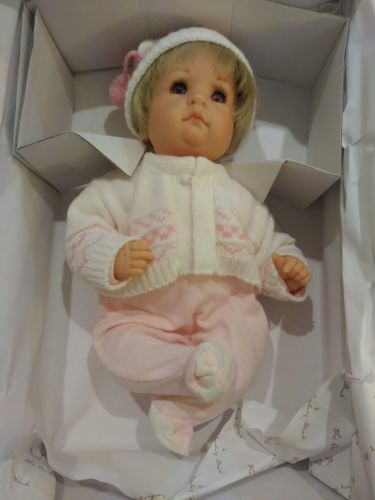 Rare MIB Danbury Mint Doll My Little Baby Girl 12