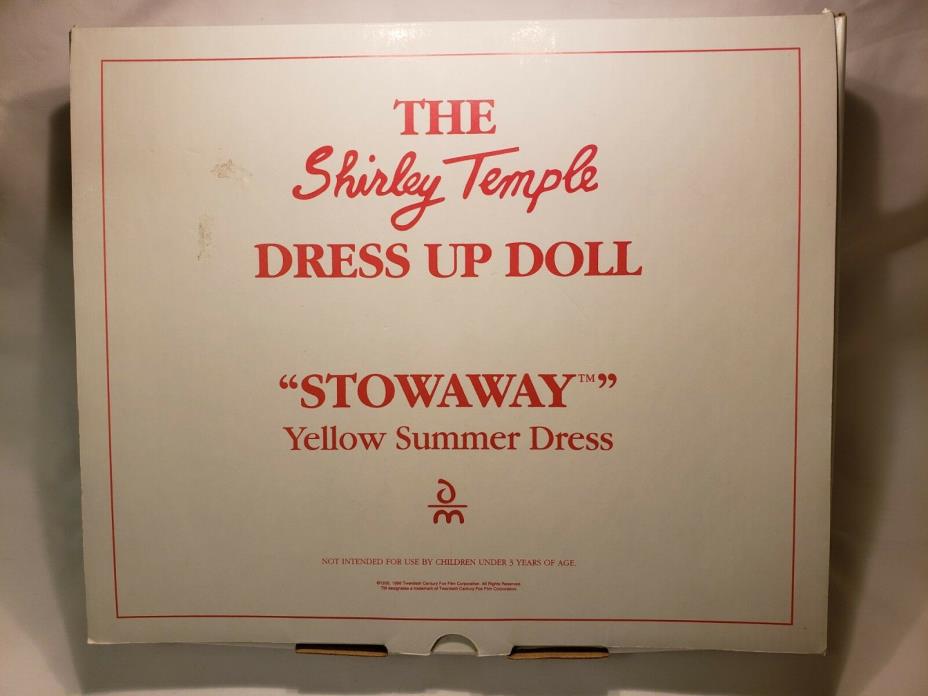 Shirley Temple Dress Up Doll  