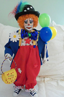 TWINKLES THE CIRCUS CLOWN DOLL By The Danbury Mint