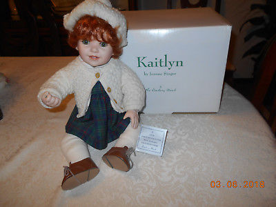 Kaitlyn Danbury Mint Doll by Jeanne Singer Red Hair, Green Eyes, Freckles.