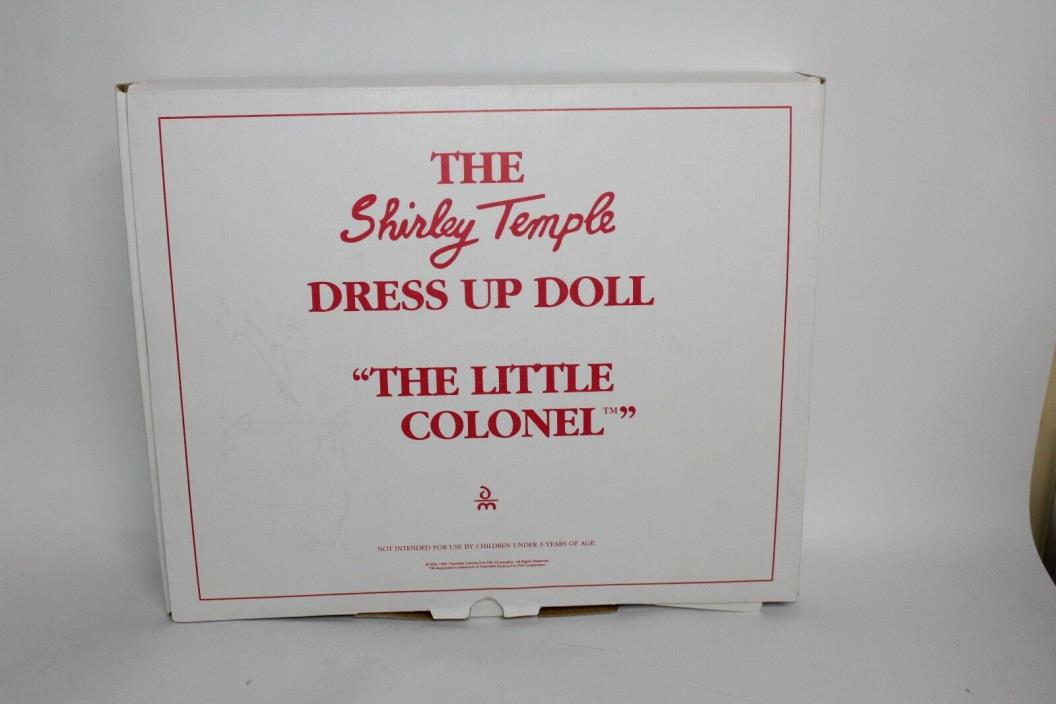 BOXED Danbury Mint SHIRLEY TEMPLE The Little Colonel DOLL CLOTHES