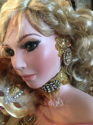BY Rustie Stunning Large 30” Doll Masquerade Queen Rare HTF Beauty Estate !!