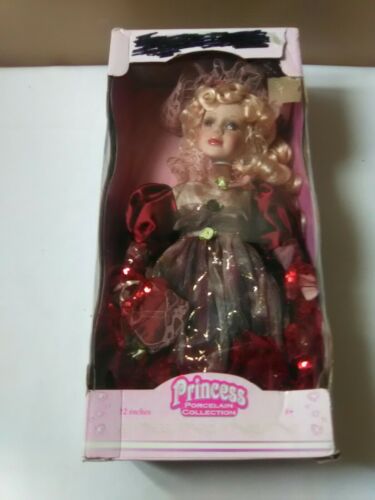 12 Inch Porcelain Doll From The Princess porcelain doll collection Pre-Owned