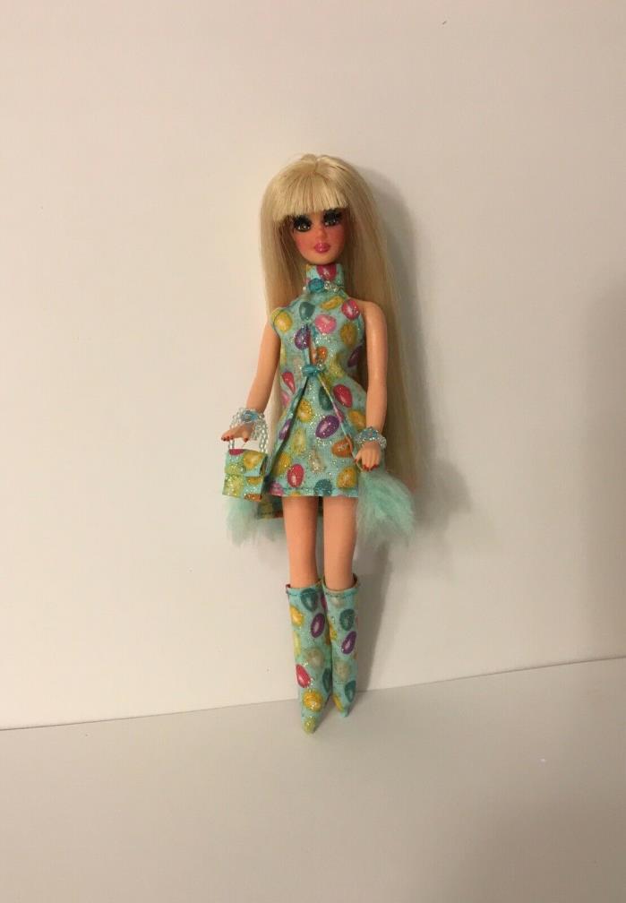Custom Topper Dawn Doll ~Easter in Aqua Mini Dress Ensemble!~