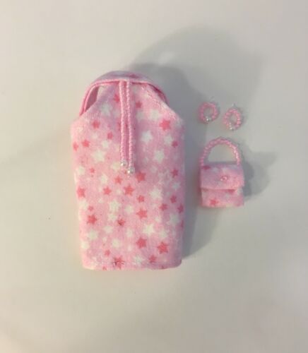 Custom Topper Dawn Doll ~Petite Stars Pink Mini Dress Ensemble!~