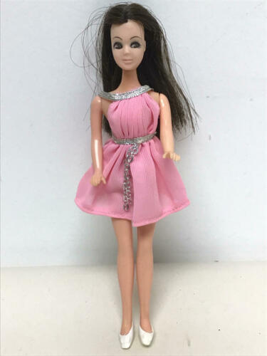 TOPPER DANCING DAWN - ANGIE DOLL (A10) in PINK DRESS W/SILVER TRIM (lot 5)