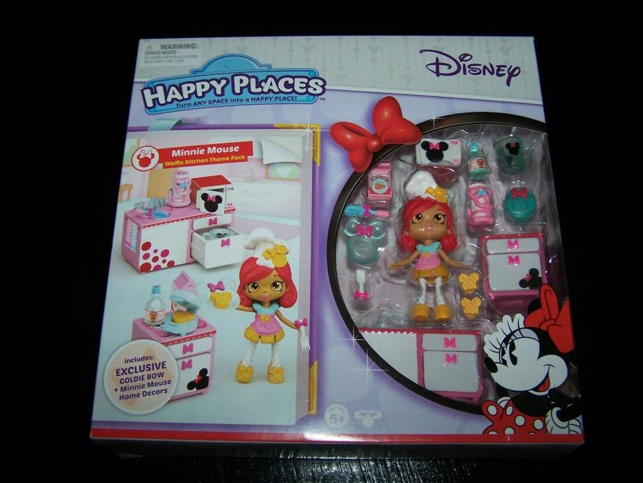 Disney's Happy Places~Minnie Mouse Waffle Kitchen Theme Pack~DMM