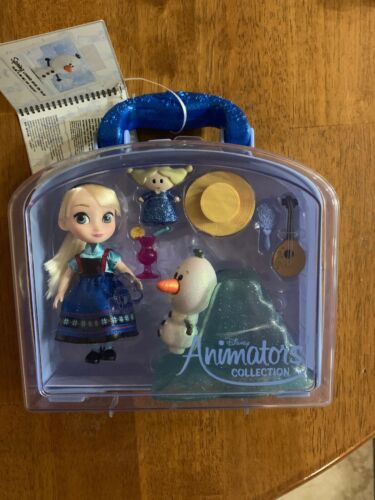 Disney animators Collection Mini Doll Playset Elsa