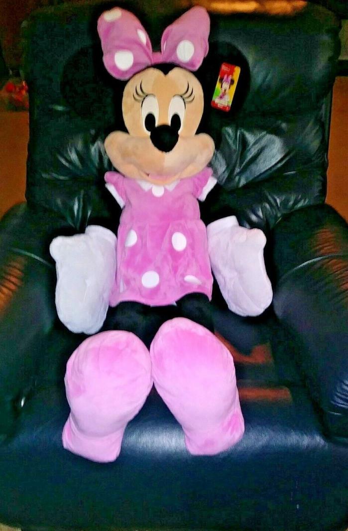 Disney Junior Mickey Mouse Clubhouse Minnie 2016 Just Play 40 in Plush Doll