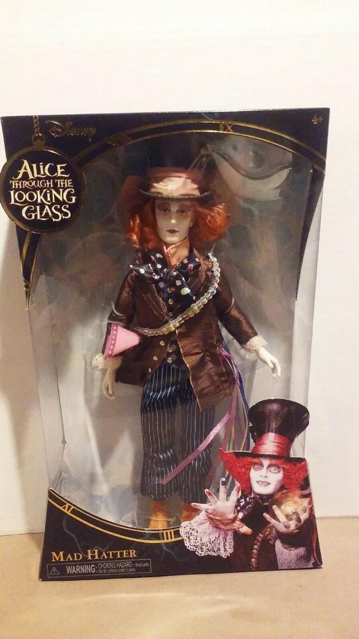 Jakks Pacific Alice Through The Looking Glass Mad Hatter Doll NEW IN BOX