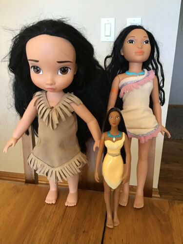 DISNEY ANIMATORS’ COLLECTION POCAHONTAS & MY FIRST POCAHONTAS DOLL