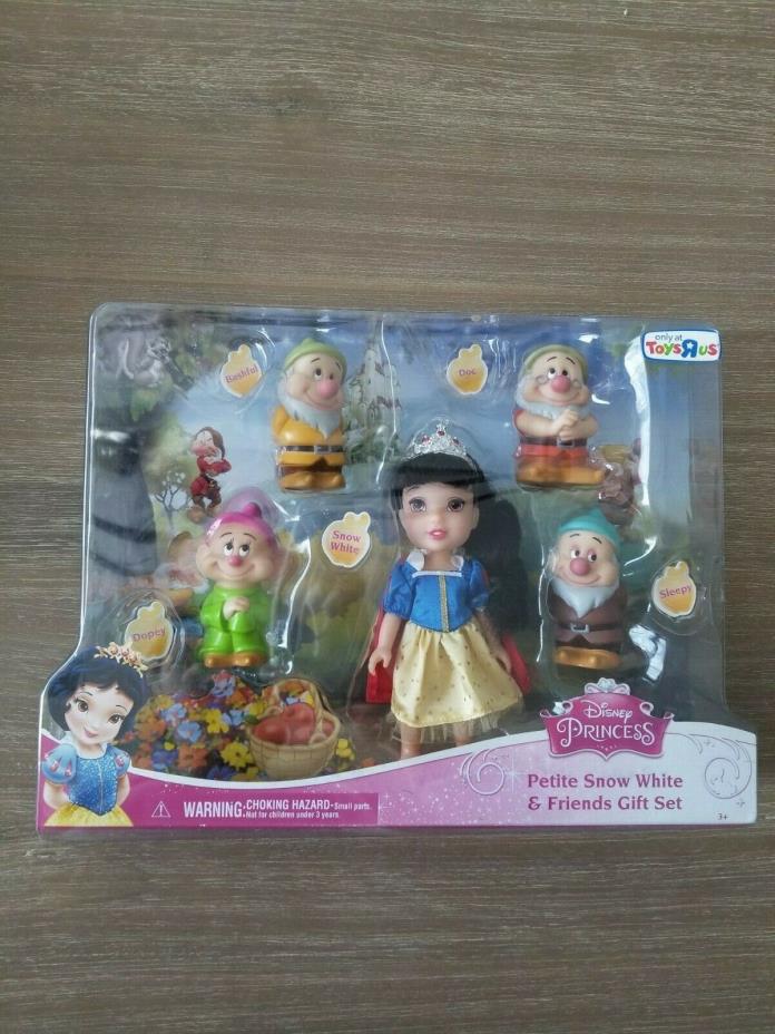 Disney Petite Princess Snow White & Dwarfs NEW