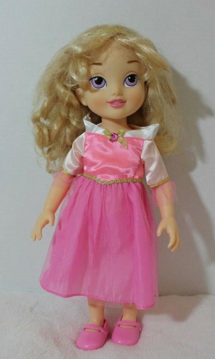 Disney Store Princess Aurora Toddler Doll Sleeping Beauty 1st in Series Rare