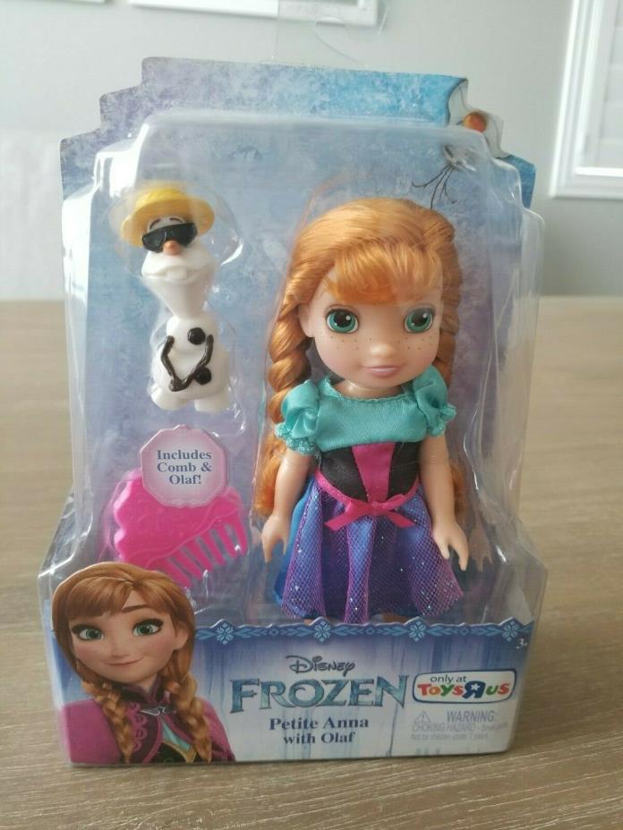 Disney Petite Princess Doll Anna & Olaf NEW